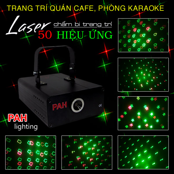 Máy chiếu laser trang trí 50 hiệu ứng